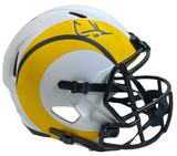 COOPER KUPP Autographed Rams Lunar Eclipse Full Size Speed Helmet FANATICS