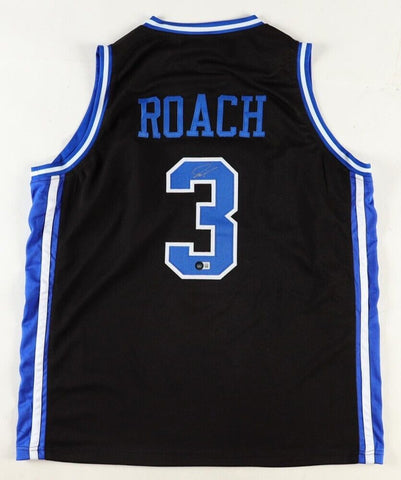 Jeremy Roach Signed Duke Blue Devils Jersey (Beckett) 2xGold Medalist Team USA