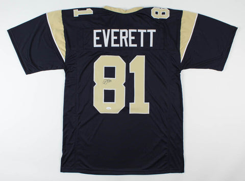 Gerald Everett Signed Rams Jersey (JSA COA) Los Angeles 2nd Round Pick 2017