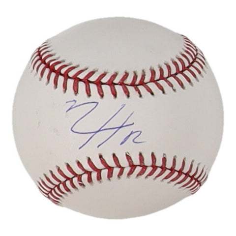 Nico Hoerner Signed OML Baseball (PSA COA) 2018 #1 Pick Chicago Cubs 2nd Baseman