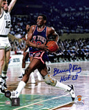 Bernard King Signed New York Knicks 8x10 Photo Beckett 44534