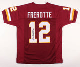 Gus Frerotte Signed Washington Redskins Jersey (JSA COA) Career 1994 - 2008