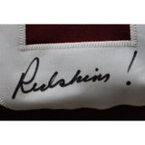 Dave Robinson Autographed Custom Maroon XL Jersey 3 Insc JSA 48495