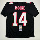 Autographed/Signed Rondale Moore Atlanta Black Football Jersey JSA COA