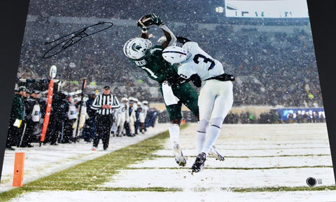 JAYDEN REED SIGNED AUTOGRAPHED MICHIGAN STATE SPARTANS 16X20 PHOTO BECKETT