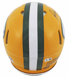 Packers Brett Favre Signed Full Size Speed Proline Helmet W/ Case BAS Witnessed