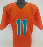 DeVante Parker Signed Miami Dolphins Orange Jersey (JSA COA) All Pro Receiver