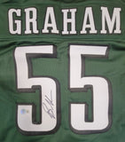 BRANDON GRAHAM AUTOGRAPHED SIGNED PRO STYLE JERSEY w/ JSA STICKER COA