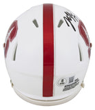 Stanford John Lynch Authentic Signed Speed Mini Helmet W/ Case BAS Witnessed