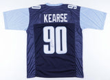 Jevon Kearse Signed Tennessee Jersey (JSA COA) Titans 3xPro Bowl Defensive End