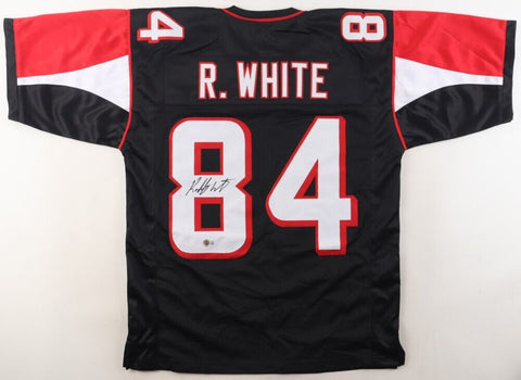 Roddy White Signed Falcons Jersey (Beckett) Atlanta's 4xPro Bowl Receiver