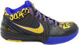 Kobe Bryant Autographed Nike Zoom Finals Shoes Lakers Panini PA44498