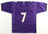 Rashod Bateman Signed Baltimore Ravens Jersey (Beckett) 2021 1st Round Pick / WR