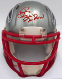 Andre Rison Autographed Atlanta Falcons Mini Helmet "Bad Moon" JSA #AQ91091