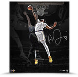 Anthony Davis Autographed Lakers "Rejection" 20" x 24" Photograph UDA LE 100