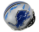 Kerryon Johnson Signed Detroit LionsThrowback Authentic Helmet - Motown Finest