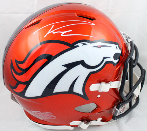 Russell Wilson Signed Denver Broncos Flash Speed Authentic F/S Helmet-Fanatics