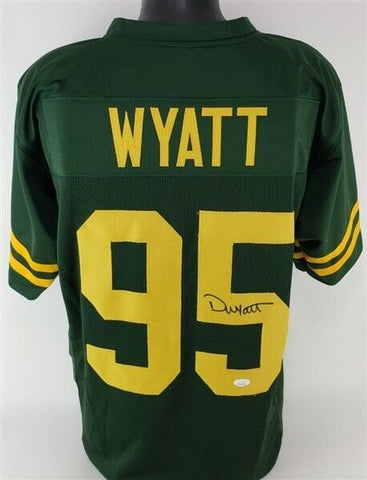 Devonte Wyatt Signed Green Bay Packers Color Rush Jersey (JSA COA) 2022 Draft Pk