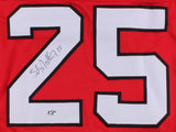 Stefan Matteau Signed New Jersey Devil Jersey (First Class Autographs) Left Wing