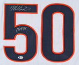 Mike Singletary Signed Chicago Bears Jersey Inscribed "HOF 98" (Beckett COA)