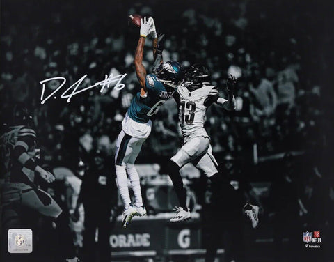 Devonta Smith Signed 11x14 Philadelphia Eagles Photo Fanatics