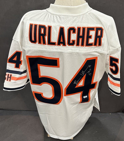 Brian Urlacher Signed M&N Authentic Bears Throwback Jersey HOF 18 Auto Fanatics