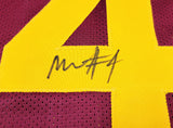 USC TROJANS MARIO WILLIAMS AUTOGRAPHED MAROON JERSEY BECKETT BAS WITNESS 207230