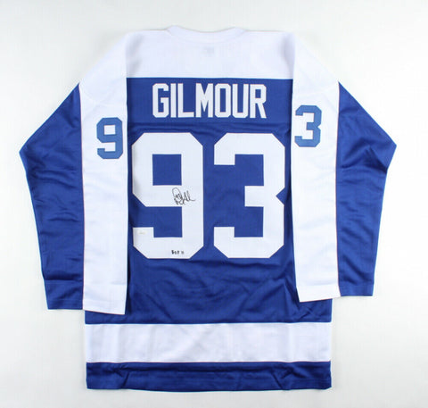 Doug Gilmour Signed Toronto Maple Leafs Jersey (JSA COA) 35 Pts 1993 Playoffs