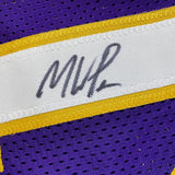 Framed Autographed/Signed Metta World Peace 33x42 LA Purple Jersey PSA/DNA COA