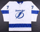 Victor Hedman Signed Lightning Jersey (JSA COA) Veteran Tampa Bay Defenseman