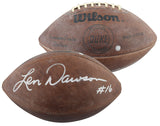 Chiefs Len Dawson Authentic Signed Official "The Duke" Nfl Football BAS #BQ98530