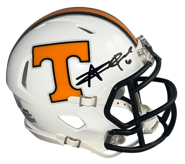 ALVIN KAMARA SIGNED TENNESSEE VOLUNTEERS DARK MODE SPEED MINI HELMET BECKETT