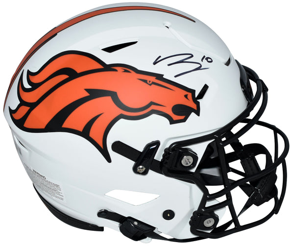 BO NIX AUTOGRAPHED DENVER BRONCOS LUNAR AUTHENTIC SPEEDFLEX HELMET BECKETT