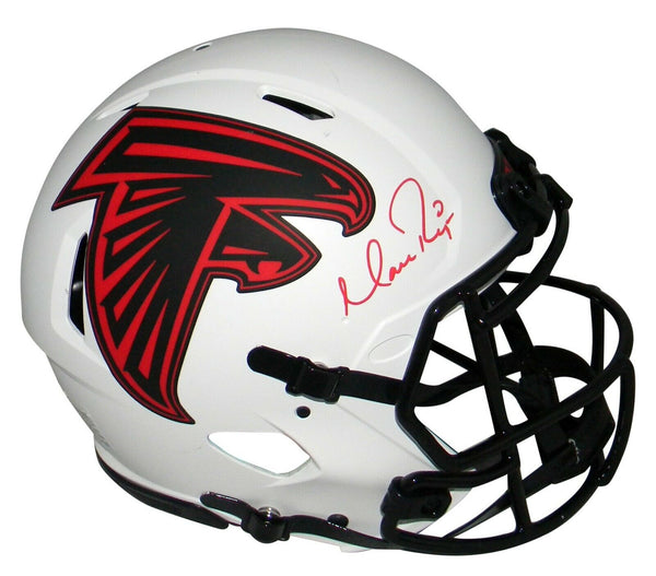 MATT RYAN SIGNED ATLANTA FALCONS LUNAR SPEED AUTHENTIC HELMET BECKETT