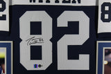 JASON WITTEN (Cowboys thrwback SKYLINE) Signed Autographed Framed Jersey Beckett