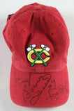 Bobby Hull, Tony Esposito & Dennis Savard Signed Chicago Blackhawks Hat /Beckett