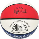 JULIUS DR. J ERVING AUTOGRAPHED ABA BASKETBALL 76ERS HOF 93 BECKETT 230288