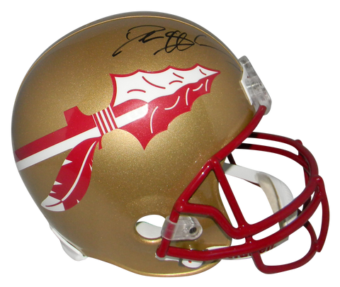 DEION SANDERS AUTOGRAPHED SIGNED FLORIDA STATE SEMINOLES FULL SIZE HELMET JSA