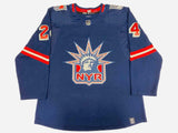 KAAPO KAKKO Autographed Rangers Reverse Retro Authentic Jersey FANATICS