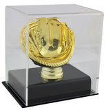 Deluxe Acrylic Gold Glove Baseball Display Case