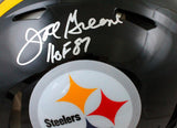 Joe Greene Autographed Steelers Speed Authentic F/S Helmet w/ HOF-Beckett W Holo