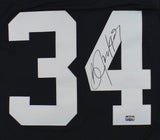 Bo Jackson Signed Los Angeles Raiders Mitchell & Ness Black NFL Jersey