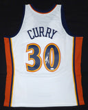 Warriors Stephen Curry Autographed Authentic Mitchell & Ness Jersey JSA AZ31932