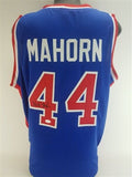 Rick Mahorn Signed Detroit Pistons Jersey (JSA COA) 1989 NBA Champ / Bad Boys