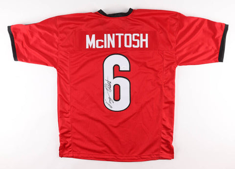 Kenny McIntosh Signed Georgia Bulldogs Jersey (JSA) Ga. Junior Running Back