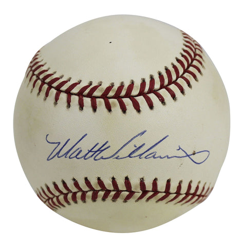 Giants Matt Williams Authentic Signed Coleman Onl Baseball BAS #H91271