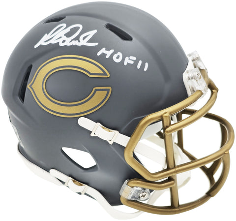 RICHARD DENT AUTOGRAPHED BEARS SLATE GRAY MINI HELMET HOF 11 BECKETT 230268