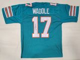 JAYLEN WADDLE AUTOGRAPHED PRO STYLE CUSTOM XL JERSEY w/ JSA HOLOGRAM ONLY