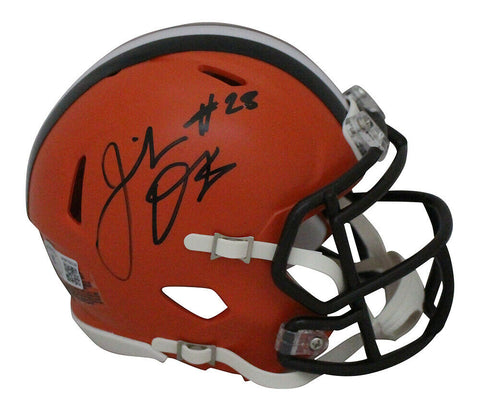 Jeremiah Owusu-Koramoah Signed Cleveland Browns Speed Mini Helmet BAS 34071