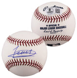 Giants Luis Matos Authentic Signed OML Baseball Autographed BAS #BP33065